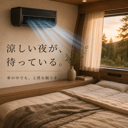Ryo Cooler | 車中泊・キャンプ用 充電式冷風機