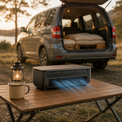Ryo Cooler | 車中泊・キャンプ用 充電式冷風機